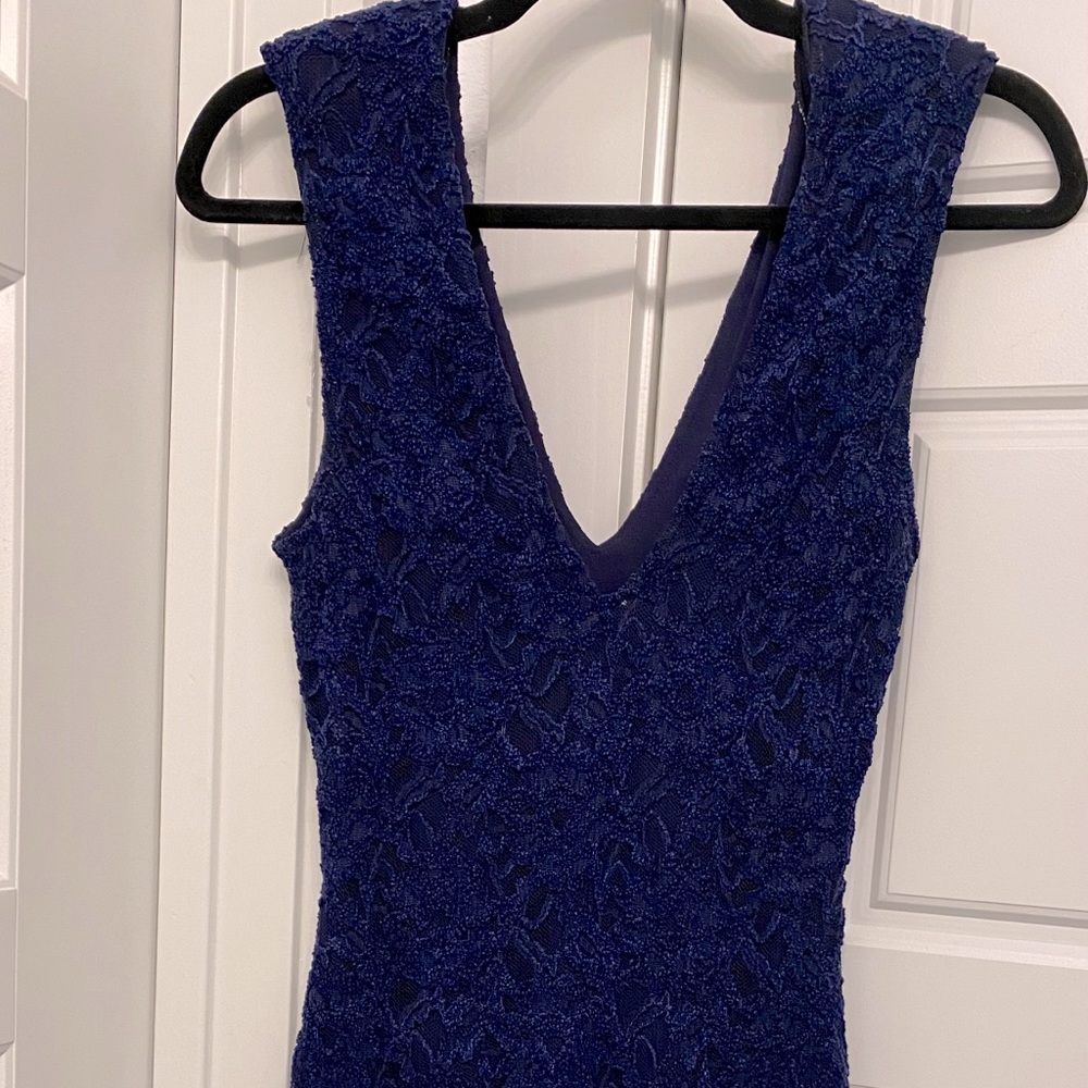 Revolve Navy Body Con Dress